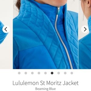 Lululemon-St Moritz Jacket-Color Beaming Blue